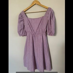 Small plaid red dress